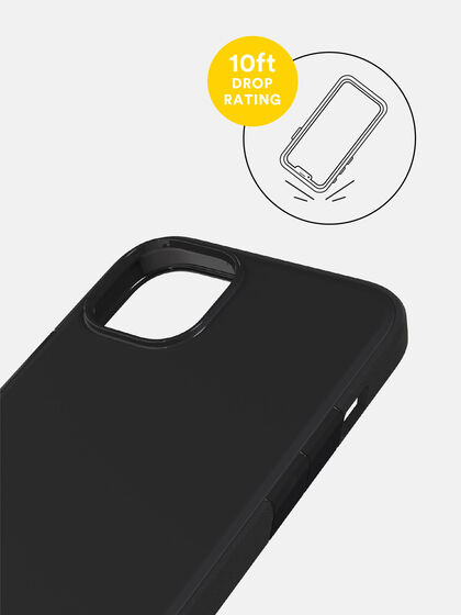 Solitude Black Case for iPhone 14 Plus, , large